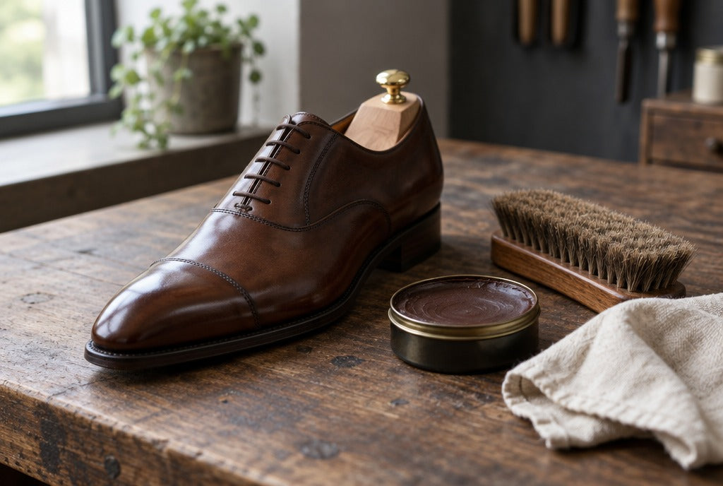 How to Polish Leather Dress Shoes