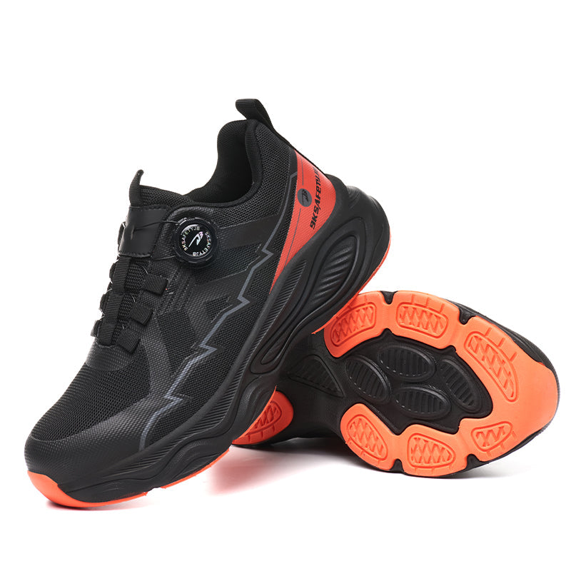 9K Indestructible Safety Sneakers - Steel Toe, Puncture Resistant, Non-Slip Work Shoes for Men & Women
