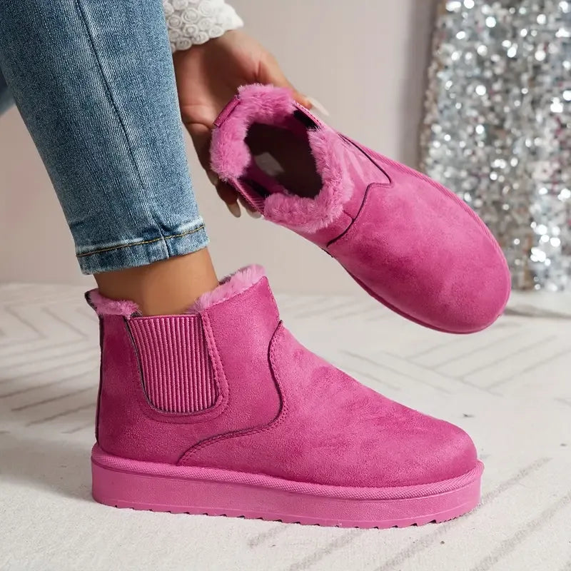 Boots For Women | Pull On Ankle Flat Profile Design