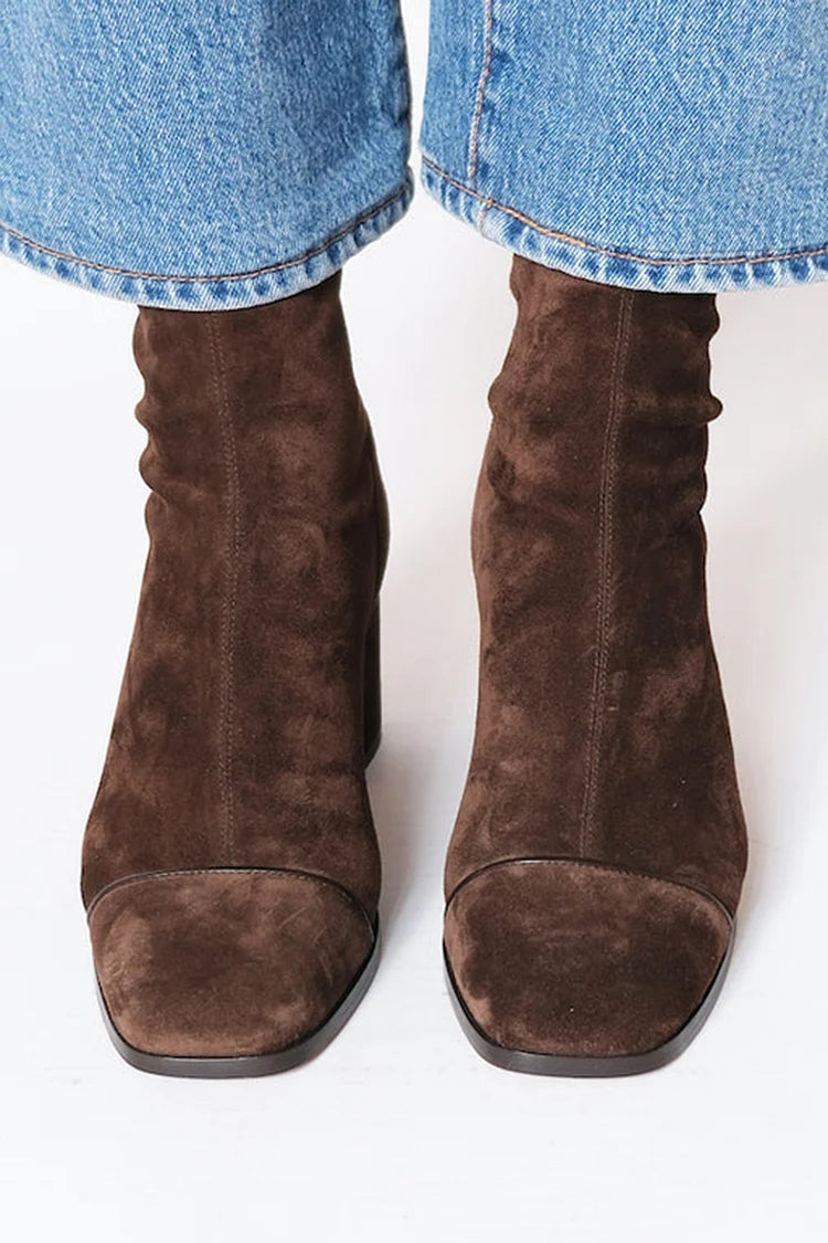 Boots For Women | Block Heel Ankle Style