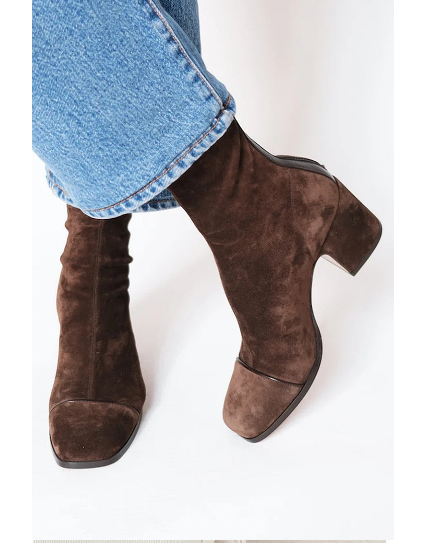 Boots For Women | Block Heel Ankle Style