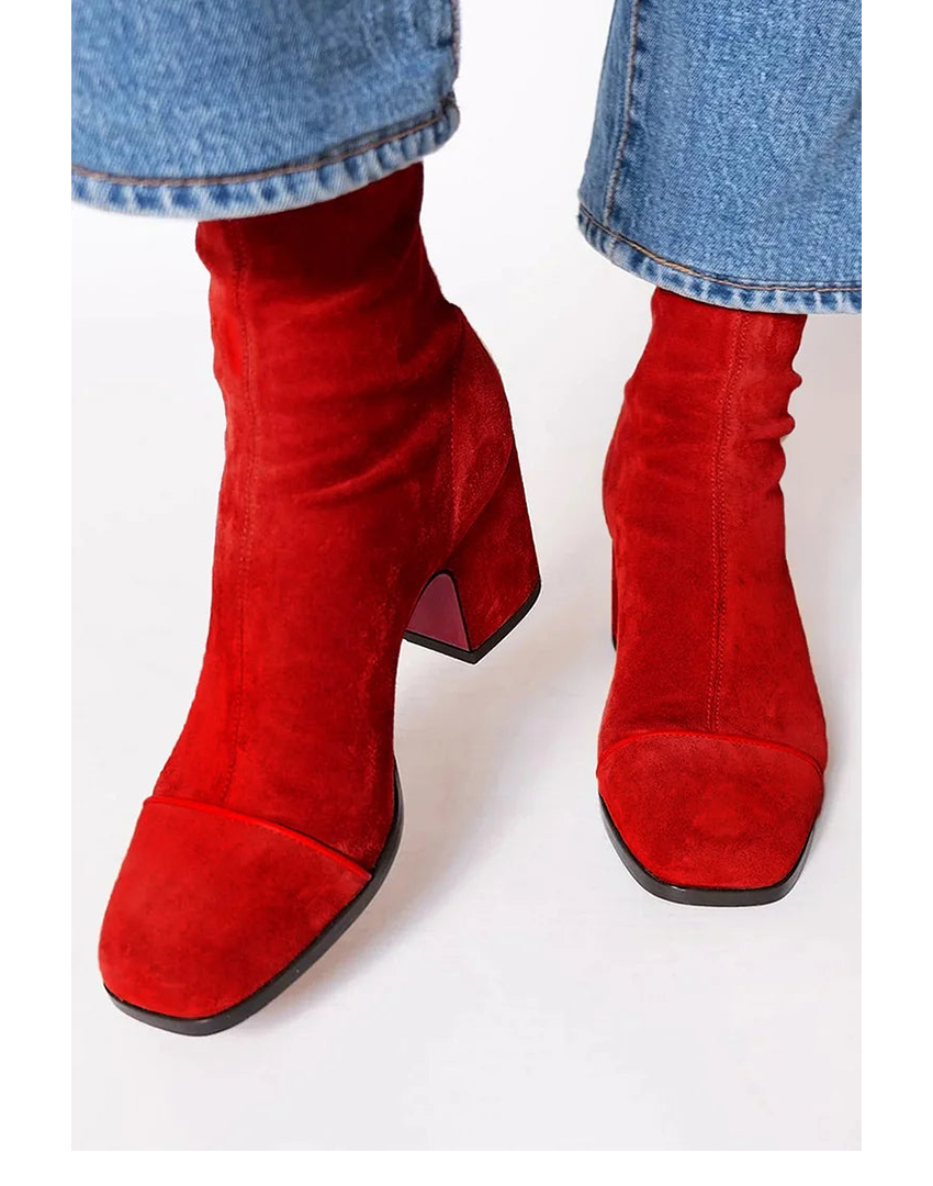 Boots for Women | Square Toe Ankle Style
