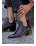 Boots For Women | Stud Detail Ankle Style