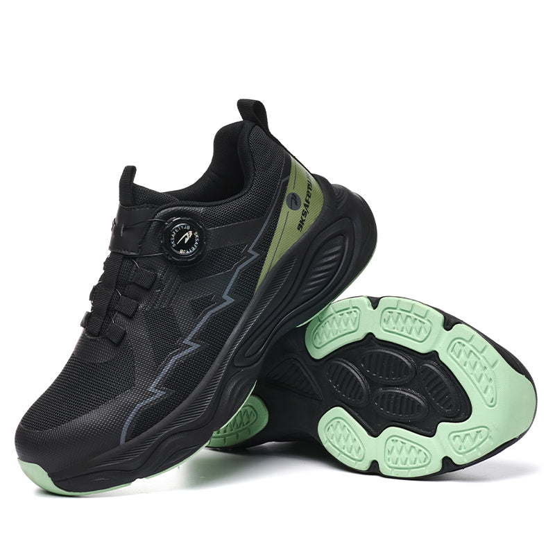 9K Indestructible Safety Sneakers - Steel Toe, Puncture Resistant, Non-Slip Work Shoes for Men & Women