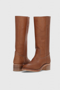 Women’s Boots | All-Season Stacked Block Heel