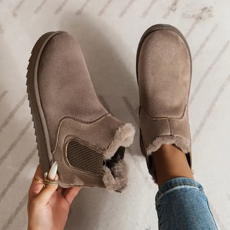 Boots For Women | Pull On Ankle Flat Profile Design
