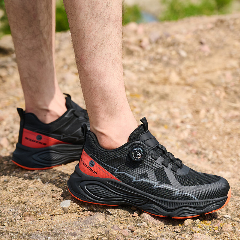 9K Indestructible Safety Sneakers - Steel Toe, Puncture Resistant, Non-Slip Work Shoes for Men & Women