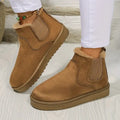 Boots For Women | Pull On Ankle Flat Profile Design