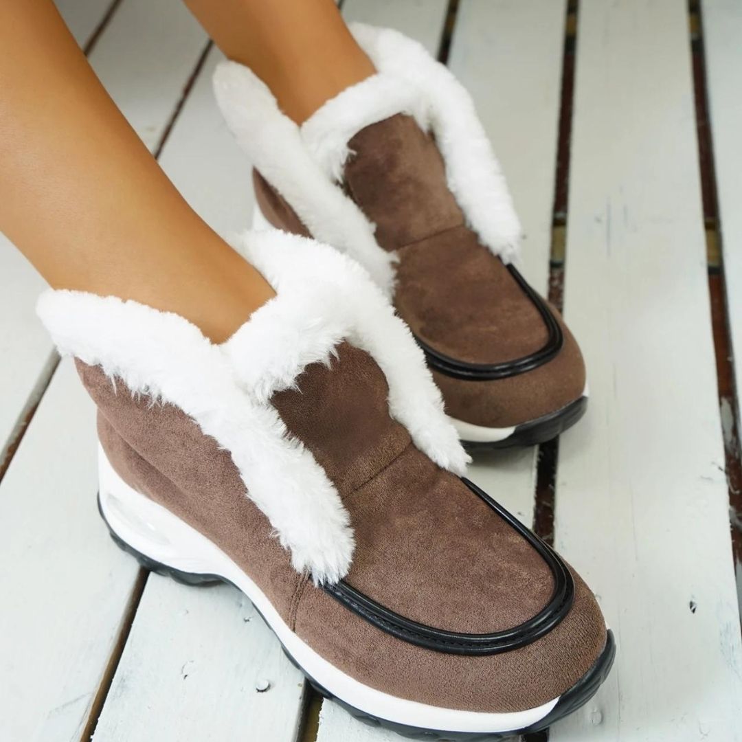 Boots For Women | Low Ankle Slip On Platform Style
