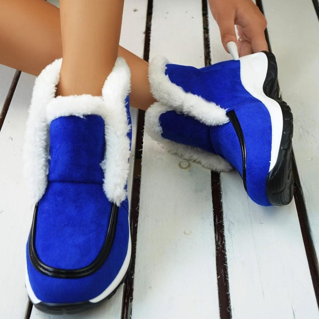 Boots For Women | Low Ankle Slip On Platform Style