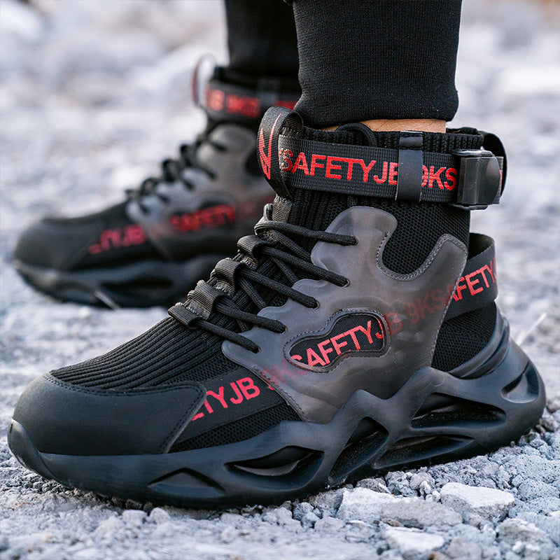 HighTop 789 Steel Toe Safety Shoes - Slip & Puncture Resistant