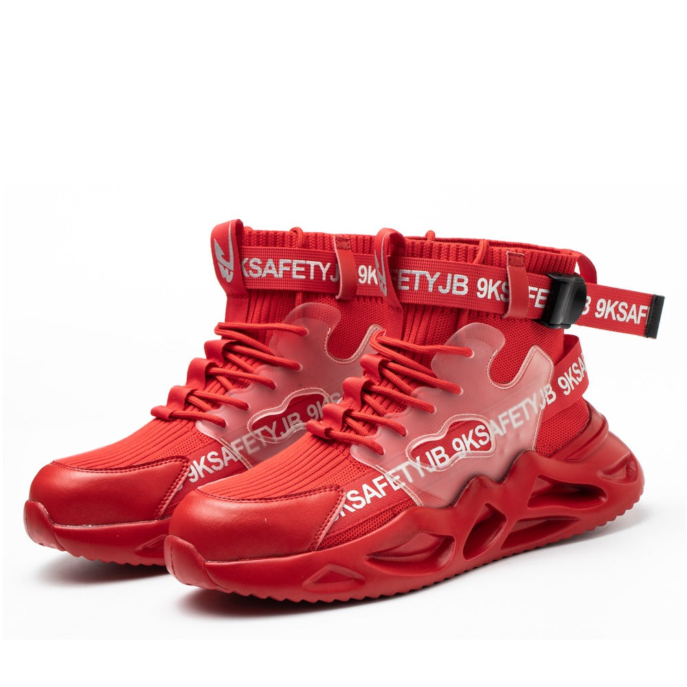 HighTop 789 Steel Toe Safety Shoes - Slip & Puncture Resistant