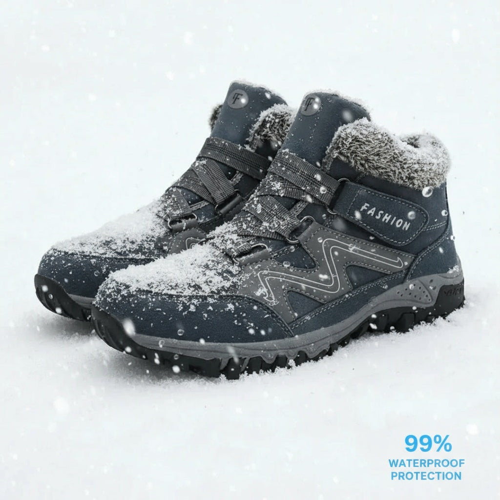 Boots For Women | Hook Strap Ankle Lug Sole Design
