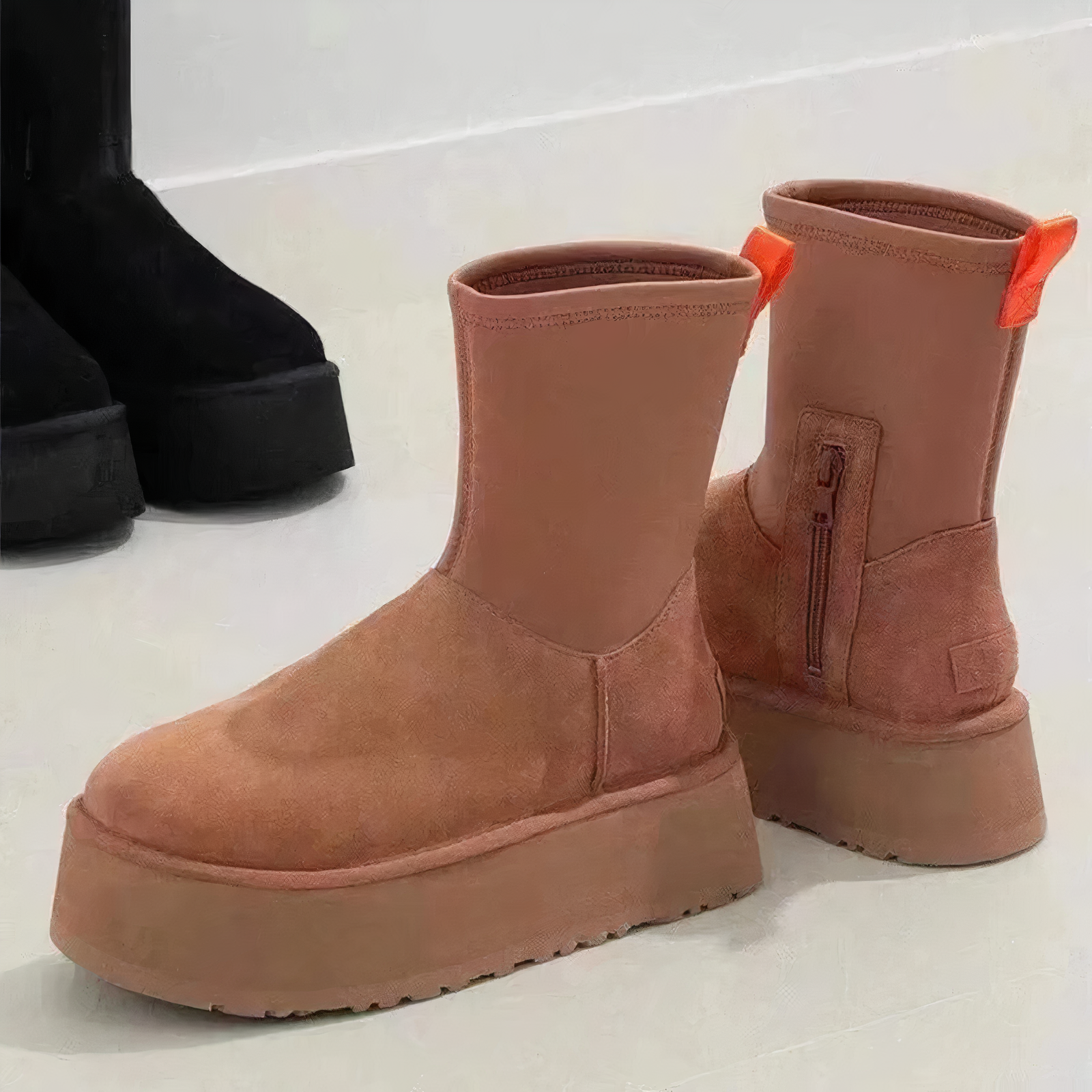 Boots for Women | Pull-On Ankle Platform