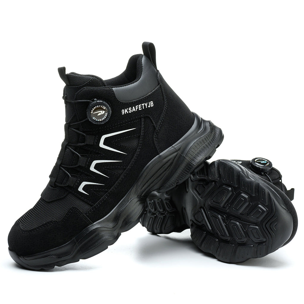 9K Lightweight Puncture Resistant Safety Shoes with Quick-Rotating Buckle 852