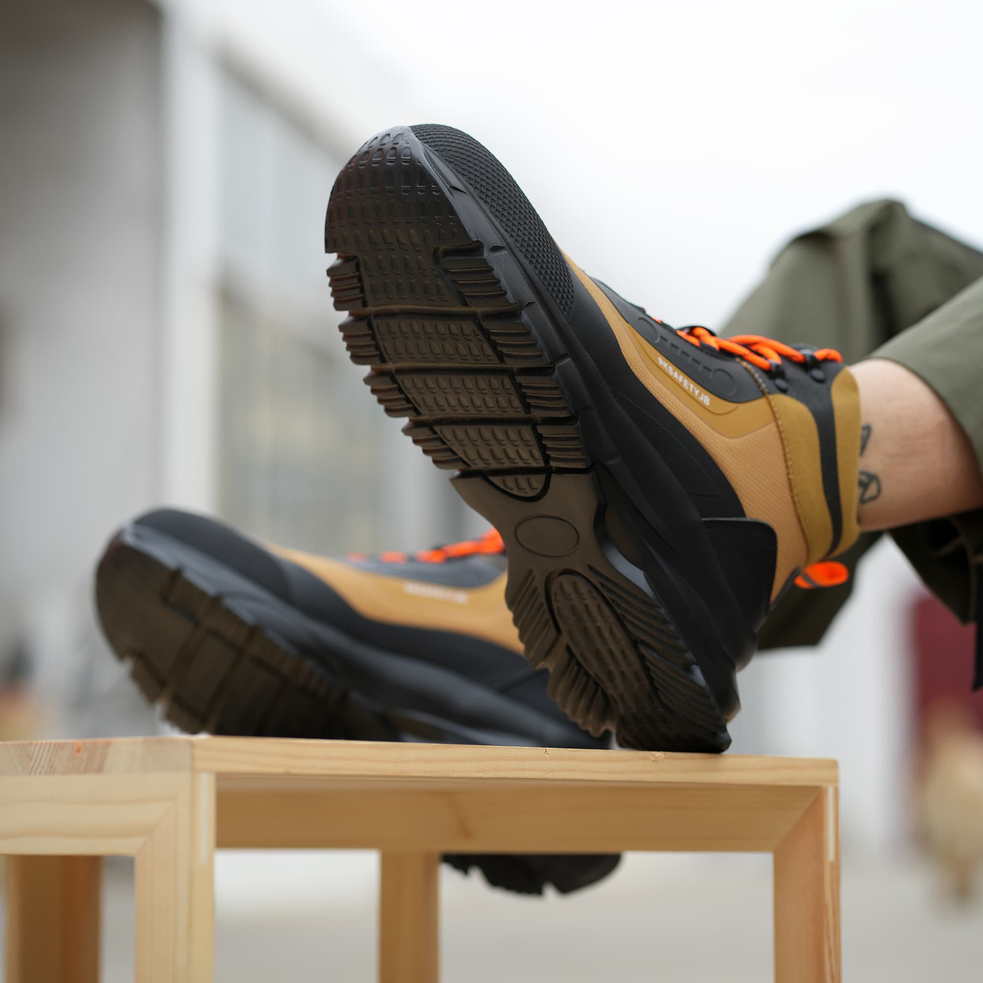 9K Durable Lightweight Steel Toe Boots 925
