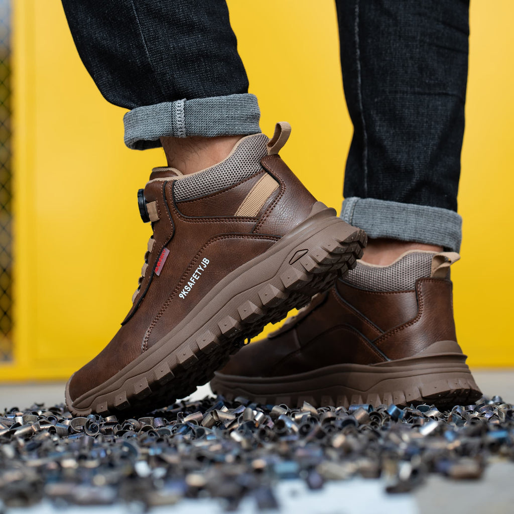 9K Waterproof & Insulated Steel Toe Shoes with Knob Lacing System 267