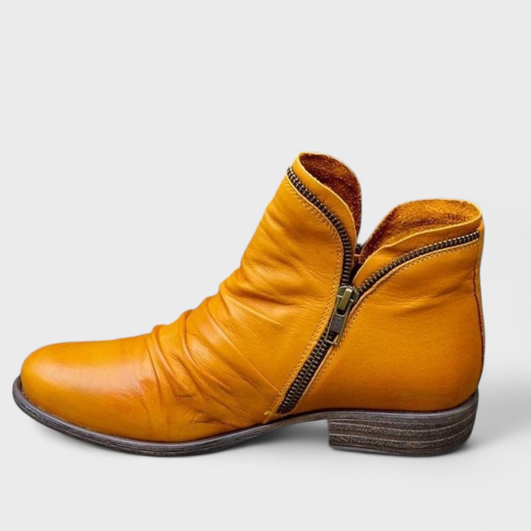 Boots For Women | Side Zipper Ankle Style