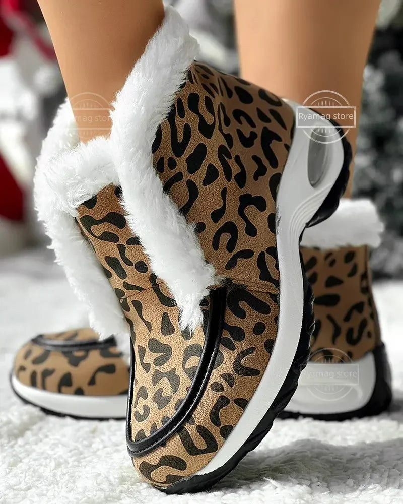 Boots For Women | Low Ankle Slip On Platform Style