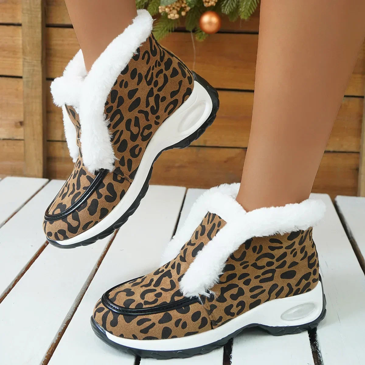 Boots For Women | Low Ankle Slip On Platform Style