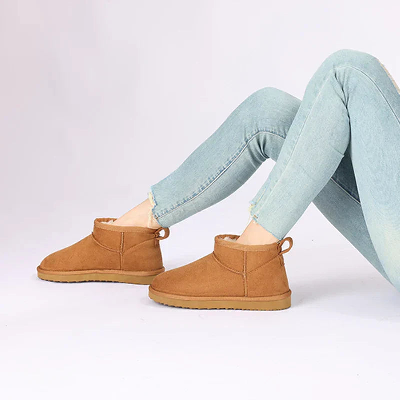 Boots For Women | Low Ankle Pull On Flat Style