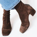 Boots For Women | Ankle-Height Block Heel