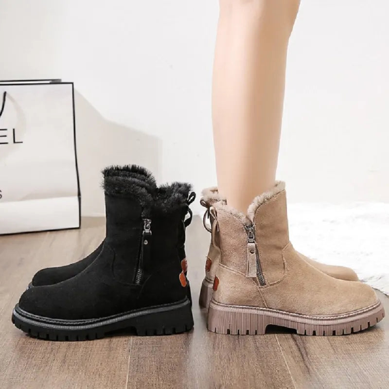 Boots for Women | Lug Sole Zip Style