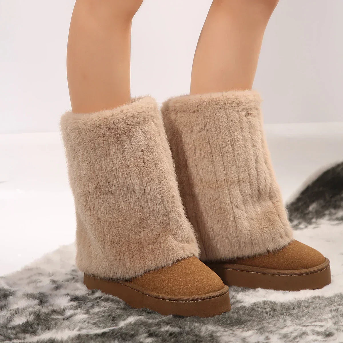 Women’s Boots | Winter Mid-Calf Design