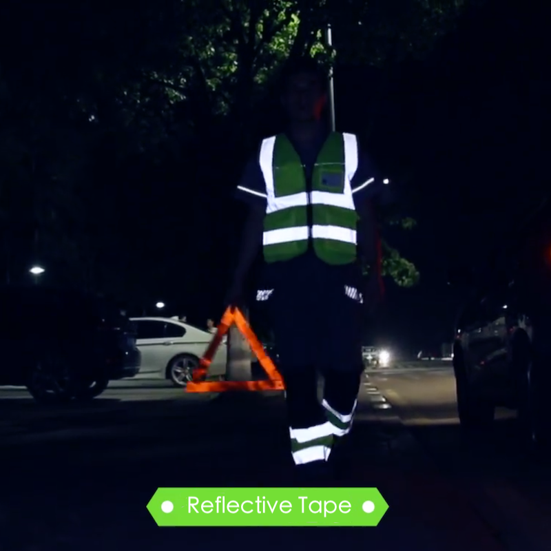 Class 2 Hi Vis Reflective Safety Vest