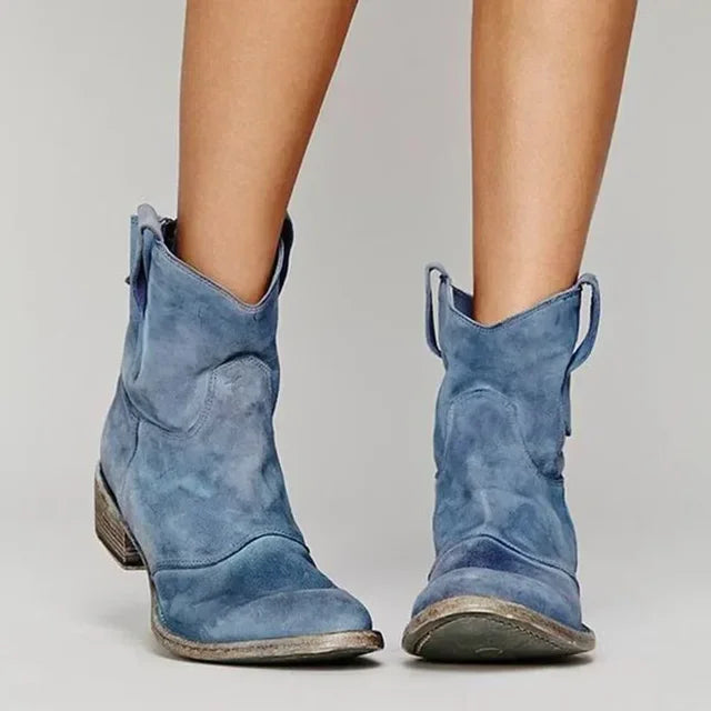 Boots For Women | Ankle Fringe Heel