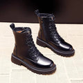 Boots For Women | Front Lace Ankle Lug Style