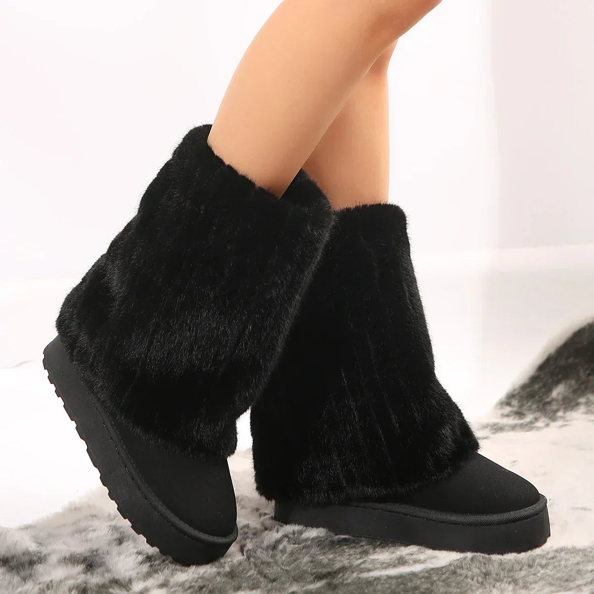 Women’s Boots | Winter Mid-Calf Design