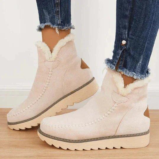 Women’s Boots |  Winter Lined Slip-On