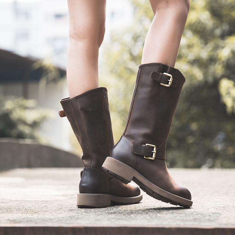 Women’s Boots | Mid-Calf with Buckle
