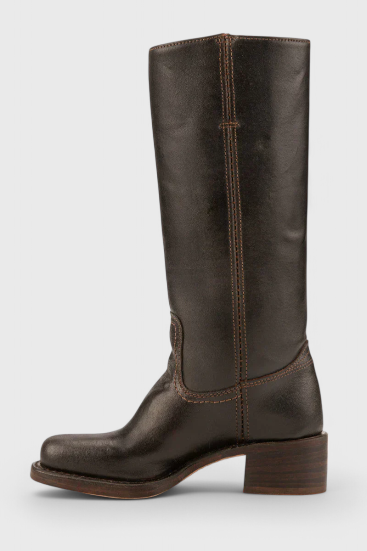 Women’s Boots | All-Season Stacked Block Heel