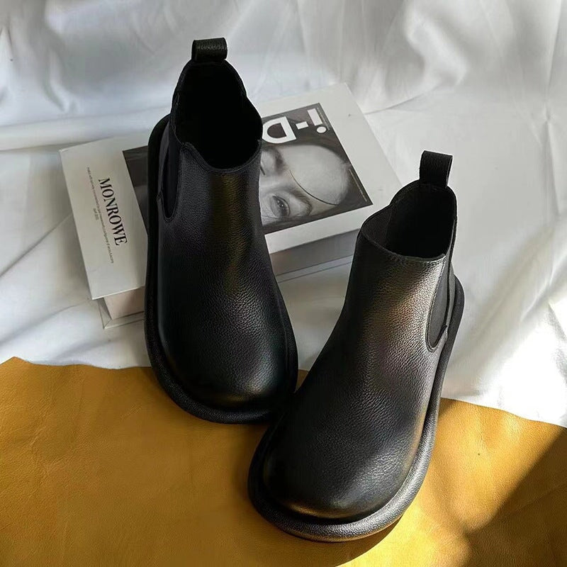 Boots For Women | Elastic Panel Low Ankle Style