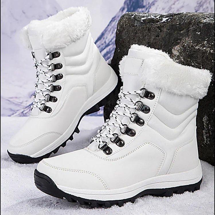 Women’s Boots | Lace-Up Winter with Collar