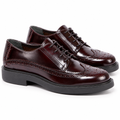Oxblood Leather Derby Brogues