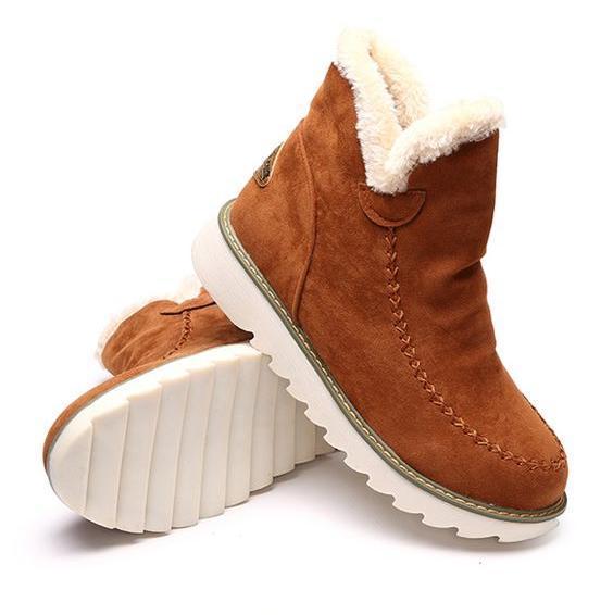 Boots For Women | Slip On Low Ankle Lug Sole Style