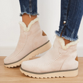 Boots For Women | Slip On Low Ankle Lug Sole Style