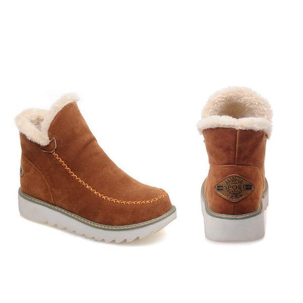 Boots For Women | Slip On Low Ankle Lug Sole Style